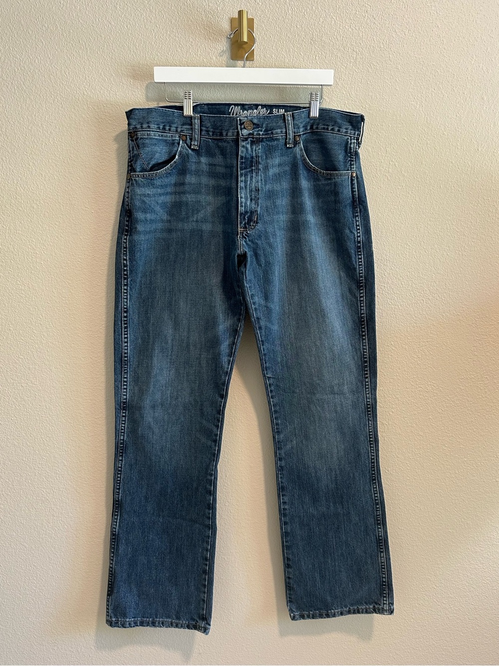 ⭐️ WRANGLER RETRO Men's 36x34 Slim Boot Jeans